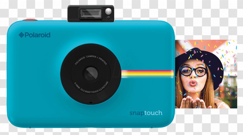 Polaroid Snap Touch Instant Camera Corporation Zink - Film - Printer Transparent PNG