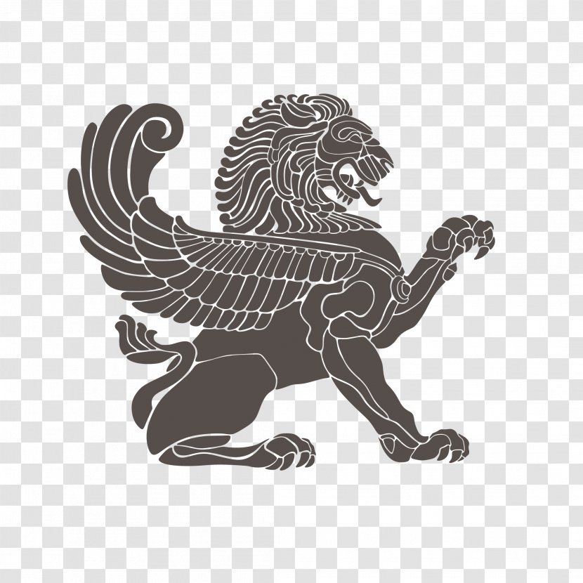 Winged Lion - Mammal - Long Wings Of The Transparent PNG
