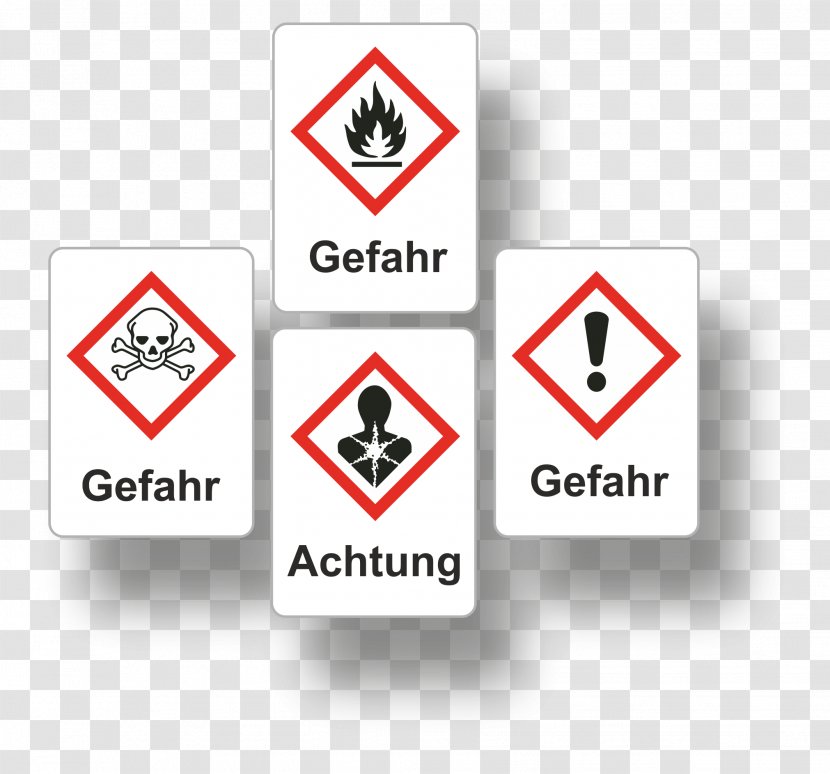 Hazard Symbol Dangerous Goods Chemical Substance - Safety Transparent PNG