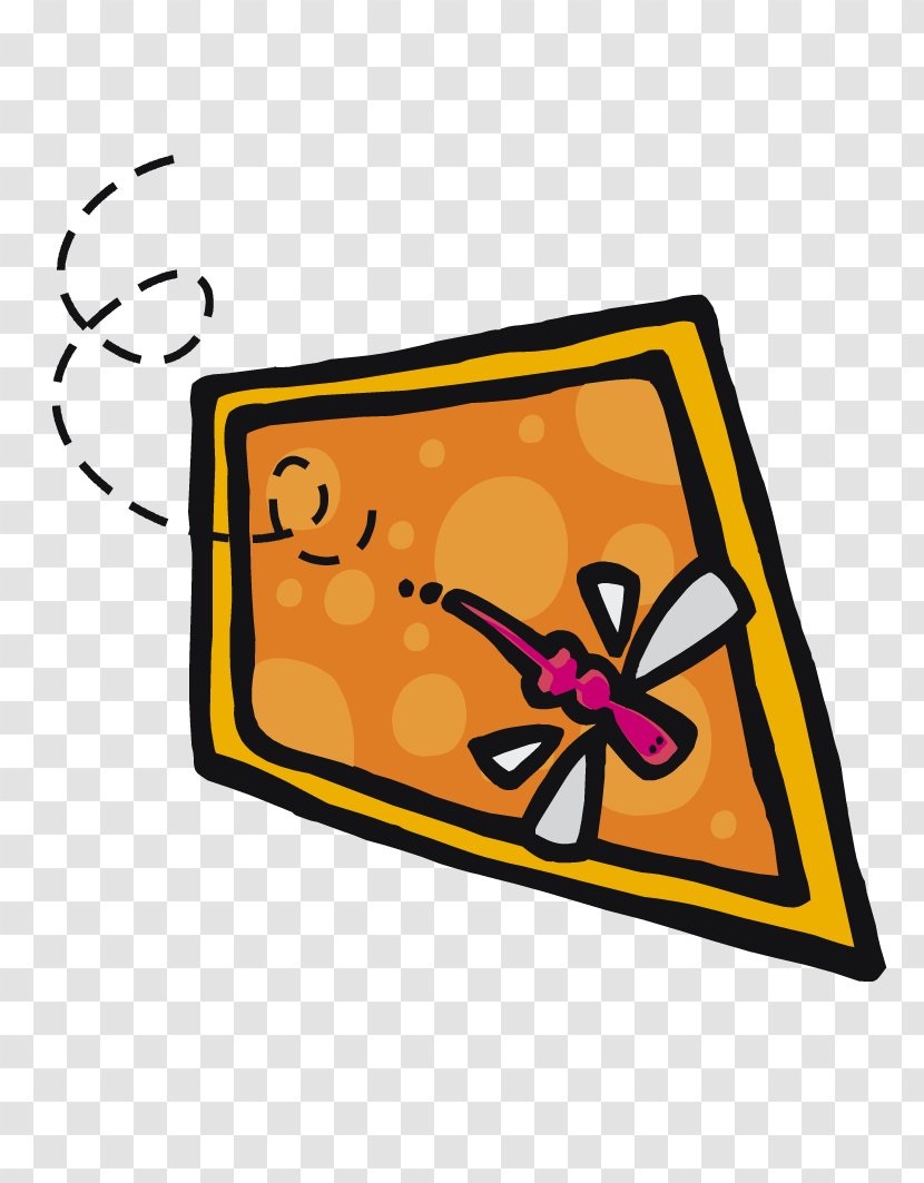 Insect Dragonfly Clip Art - Orange - Painted Cartoon Transparent PNG