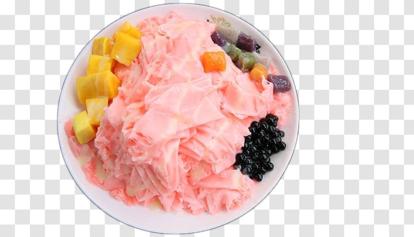 Vegetarian Cuisine Milk Strawberry Aedmaasikas - Ice - Cool Transparent PNG