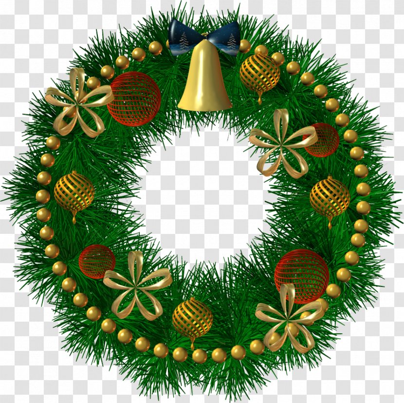 Christmas Ornament Advent Wreath Ded Moroz - Fir Transparent PNG