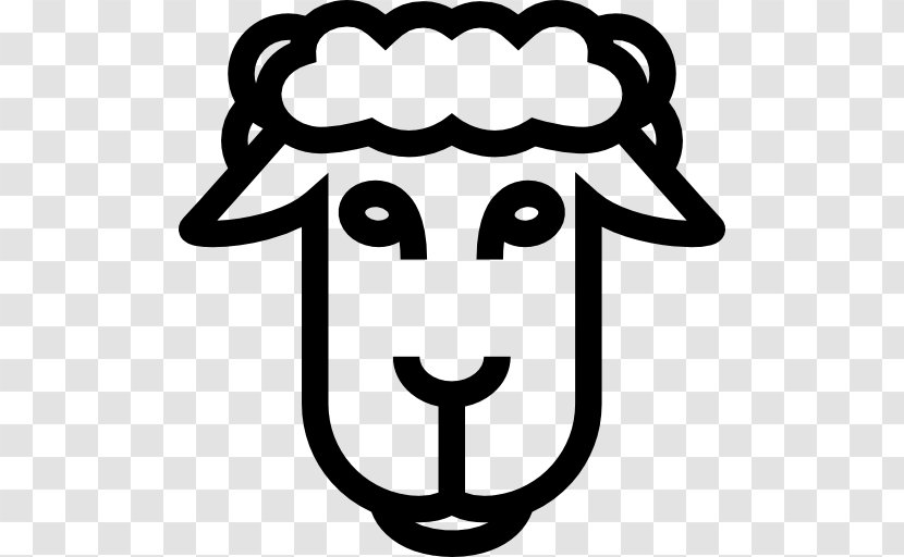 Sheep - Black And White - Stock Photography Transparent PNG