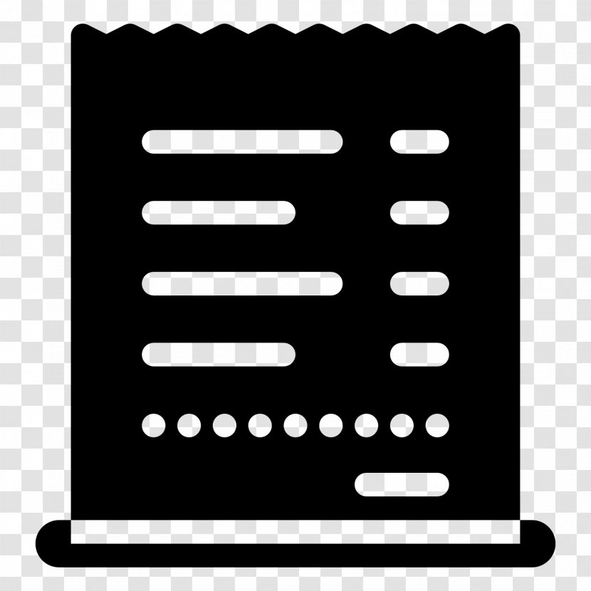 Receipt Cheque - Payment - Check Icon Transparent PNG