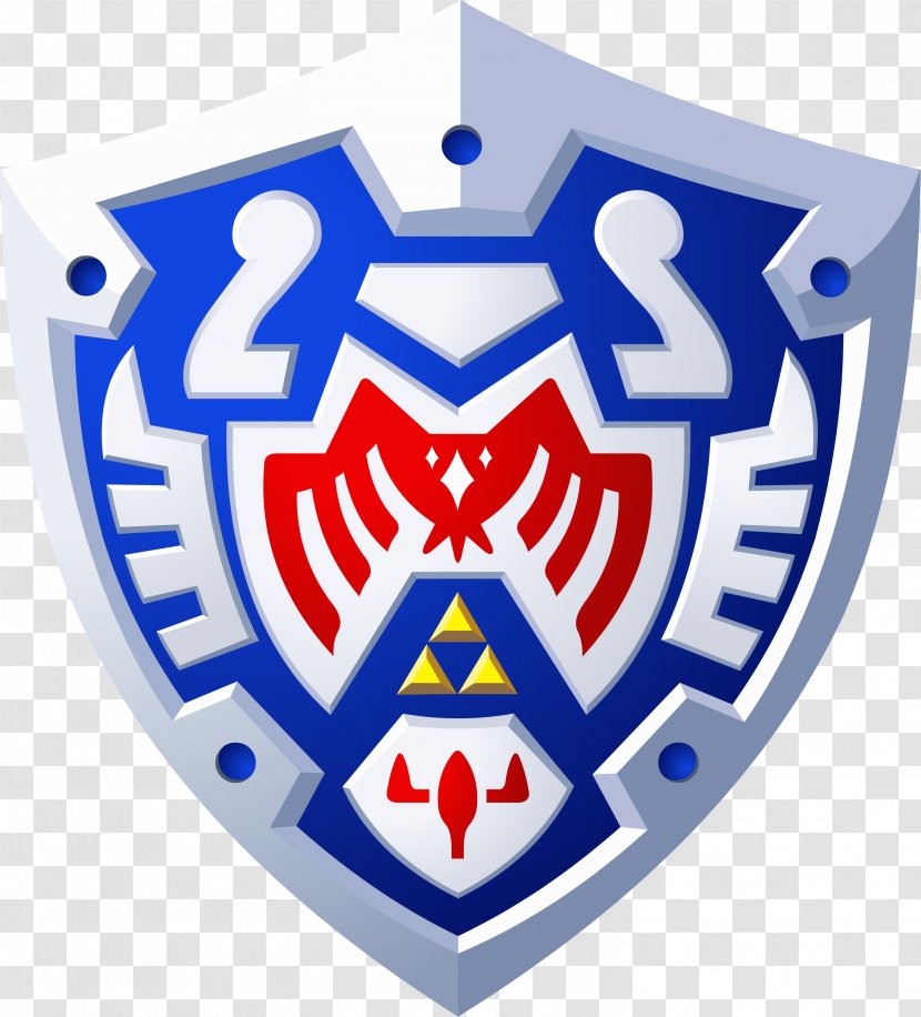 The Legend Of Zelda: Majora's Mask 3D Link Wind Waker Ocarina Time - Logo - Shield Transparent PNG