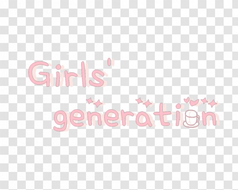 Text Girls' Generation - Cartoon - Girls Transparent PNG