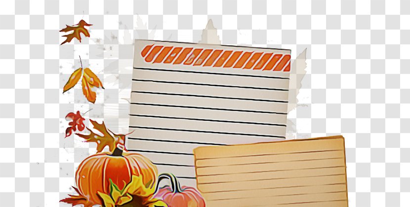 Orange - Yellow - Thanksgiving Interior Design Transparent PNG