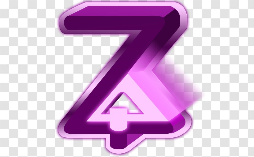 Number Triangle - Violet - 3ds Transparent PNG