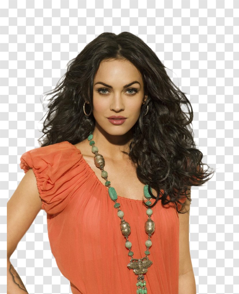 Megan Fox Hollywood Transformers Actor Photography - Hairstyle Transparent PNG