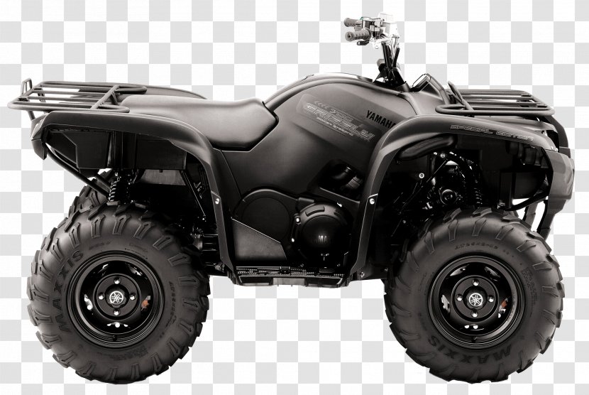 Yamaha Motor Company Car All-terrain Vehicle Turple Bros Ltd Side By - Fourwheel Drive - Grizzly Transparent PNG