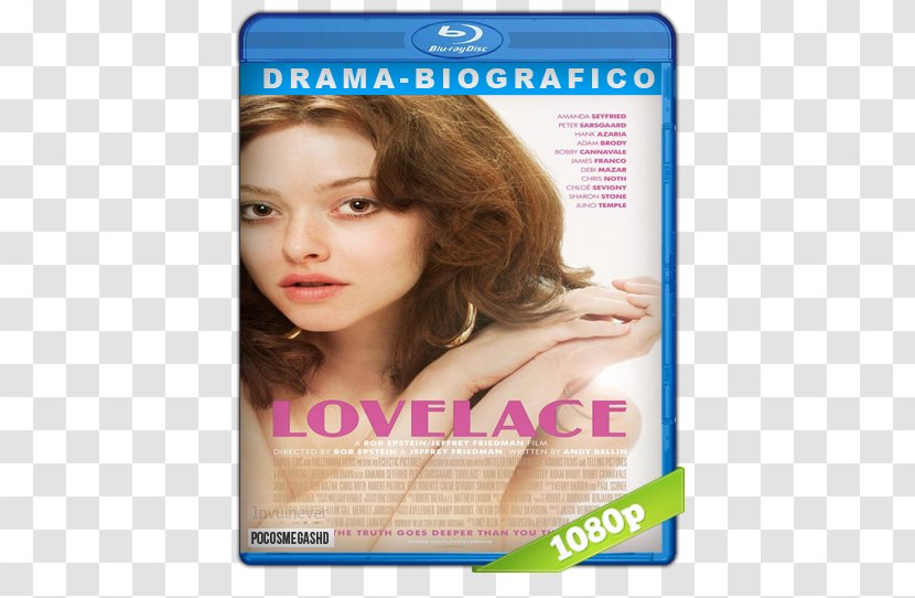 Linda Lovelace Film 1080p 720p - Brown Hair - Amanda Seyfried Transparent PNG
