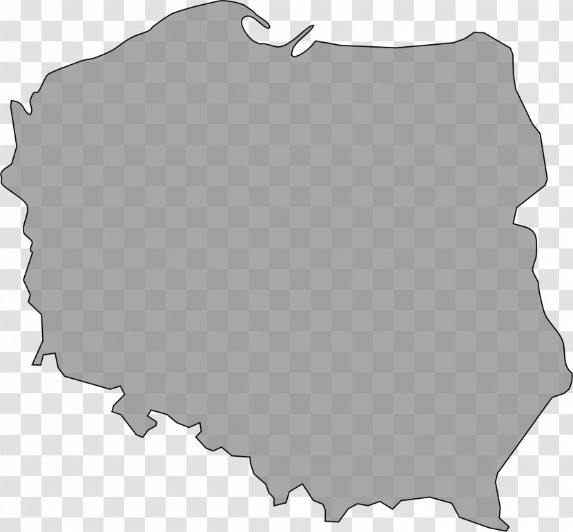 Flag Of Poland Map Clip Art - Vector - Polish Transparent PNG
