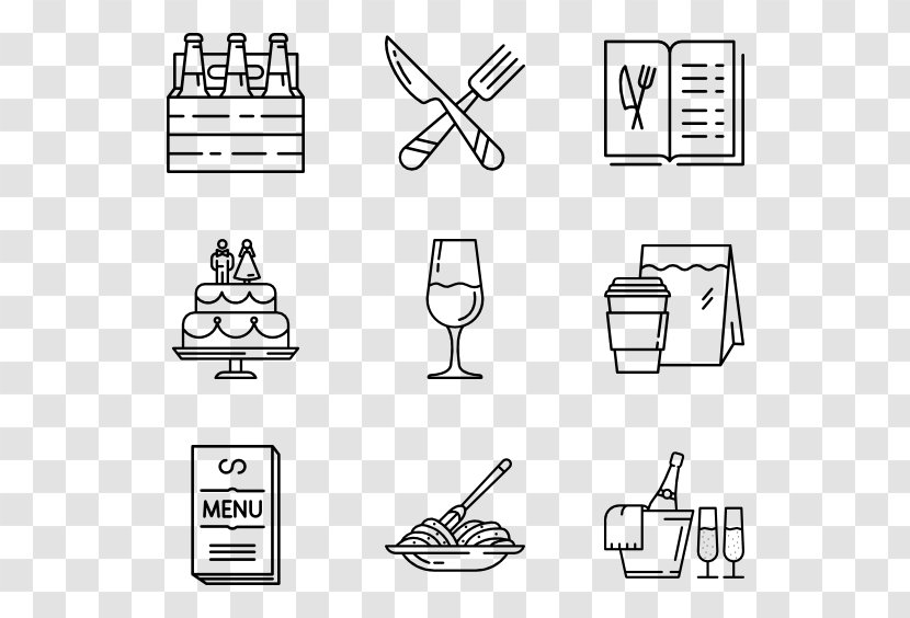 Clip Art - Cartoon - Food And Beverage Transparent PNG