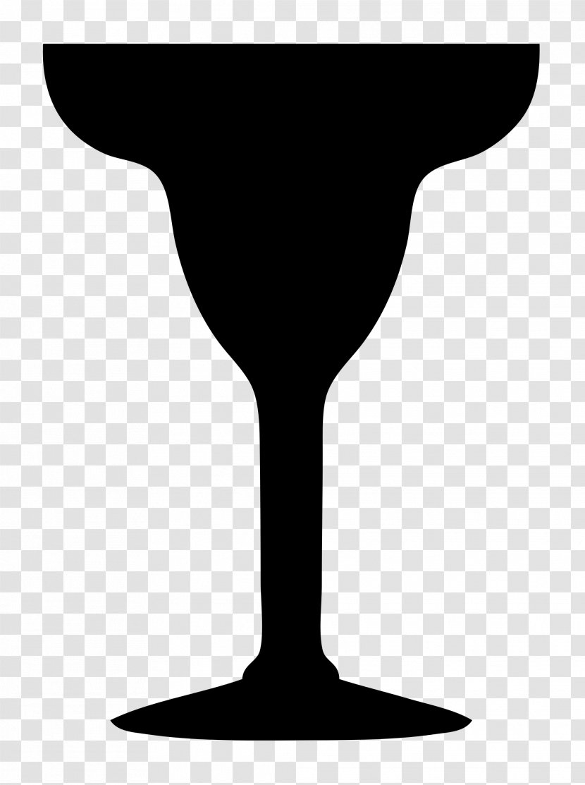 Margarita Cocktail Glass Silhouette Wine - Martini - Wineglass Transparent PNG