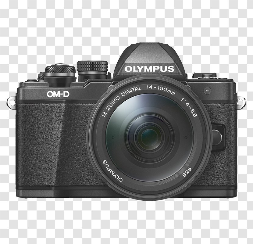 Olympus OM-D E-M10 Mark II E-M5 Camera - Lens Transparent PNG