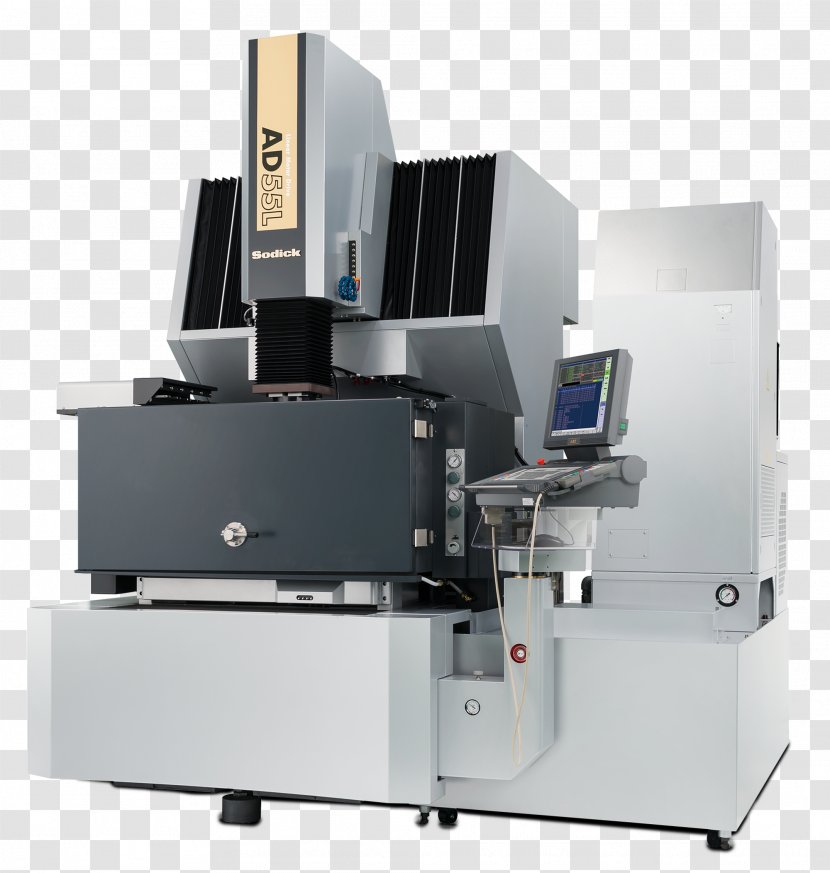 Electrical Discharge Machining Sodick Co., Ltd. Linear Motor Computer Numerical Control - Hardware - Lathe Machine Transparent PNG