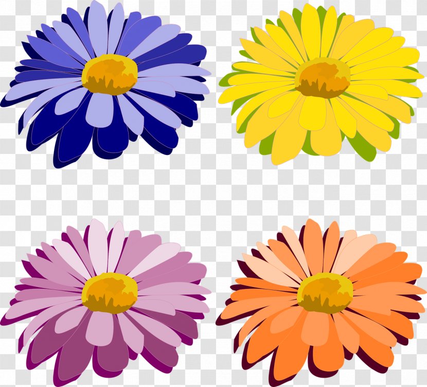 Flower Clip Art - Calendula - Marigold Transparent PNG