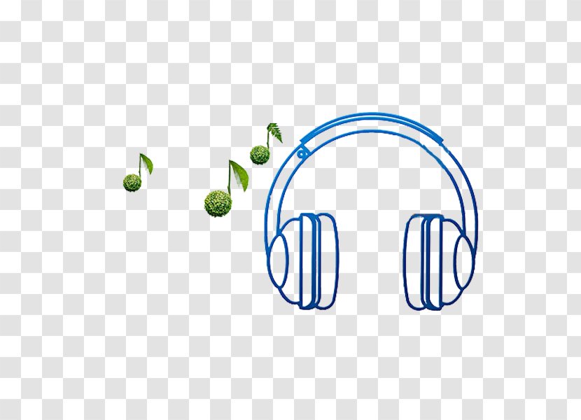 Headphones Cartoon Icon - Technology - Nice Transparent PNG