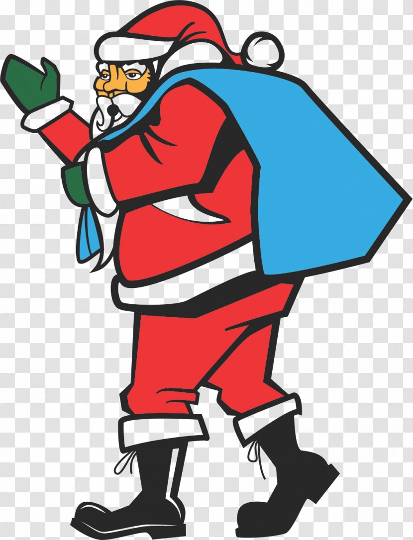 Santa Claus - Fictional Character - Logo Transparent PNG
