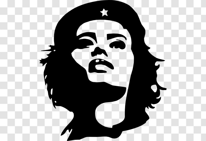 Cuban Revolution Woman Clip Art - Head - Women Clipart Transparent PNG
