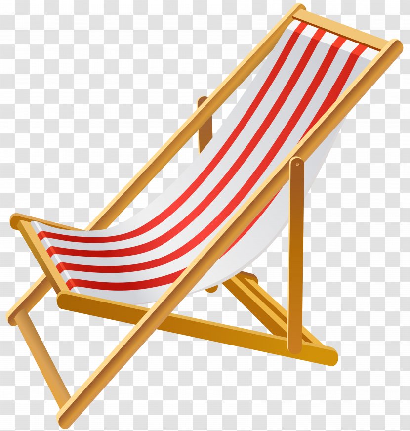 Clip Art Image Chair Beach - Baby Transparent PNG
