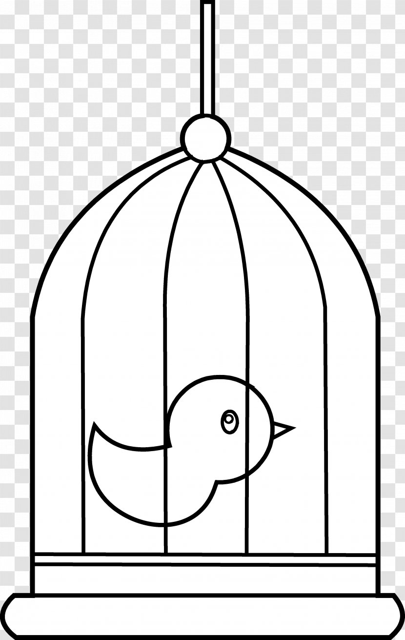 Grey-headed Lovebird Parrot Domestic Canary Clip Art - Line - Bird Cage Transparent PNG