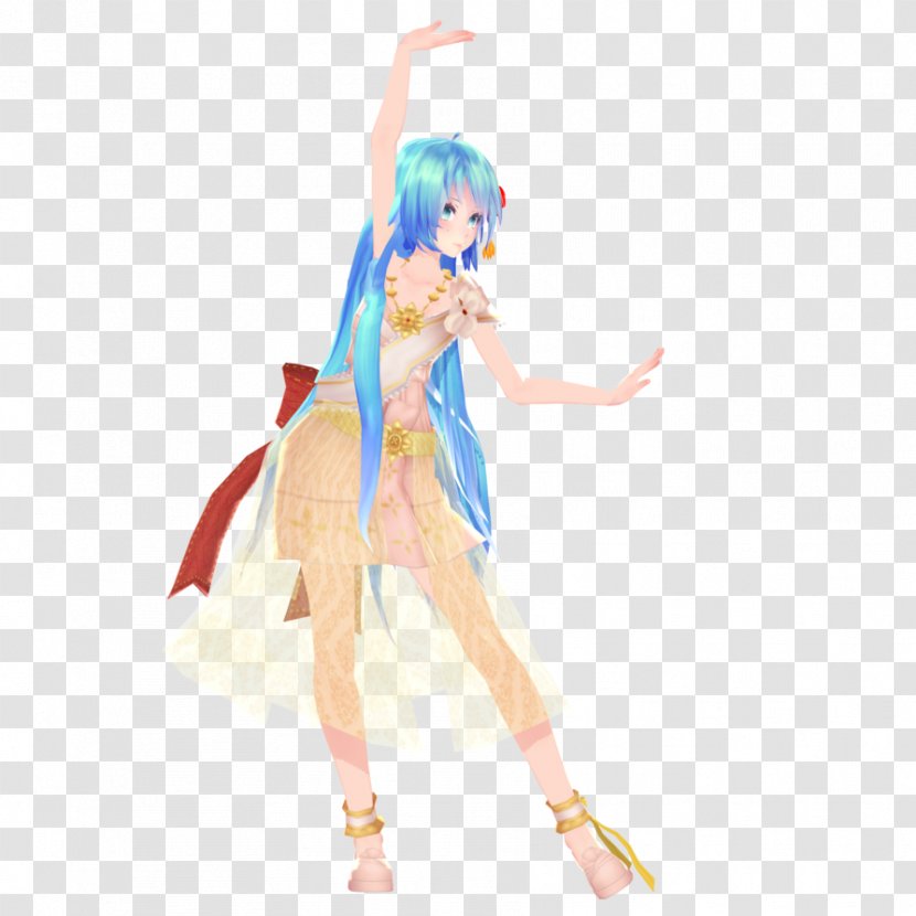 Thai Language Hatsune Miku MikuMikuDance Costume Clothing - Frame Transparent PNG