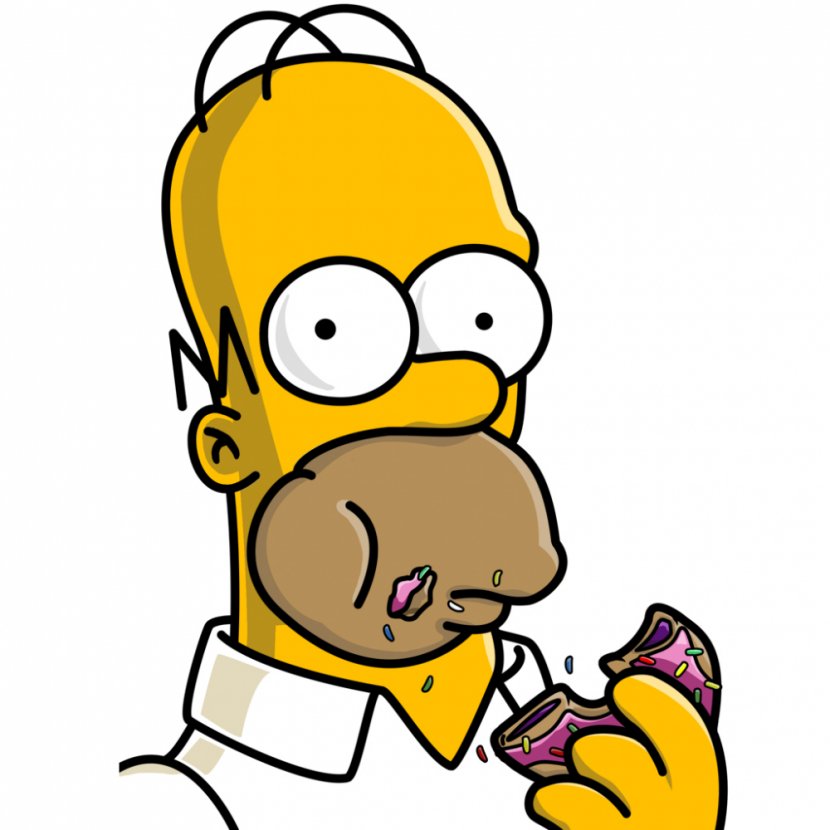 Homer Simpson Bart Moe Szyslak Donuts Desktop Wallpaper Youtube Simpsons Transparent Png