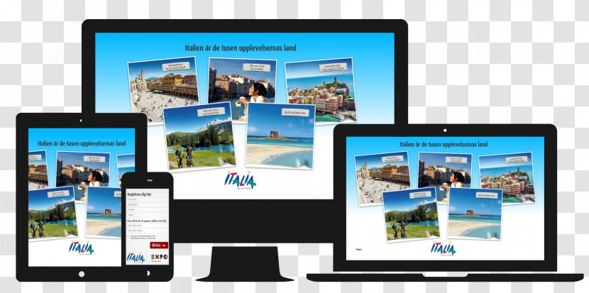 Display Advertising Marketing Multimedia Computer Monitors - Communication - Italy Attractions Transparent PNG