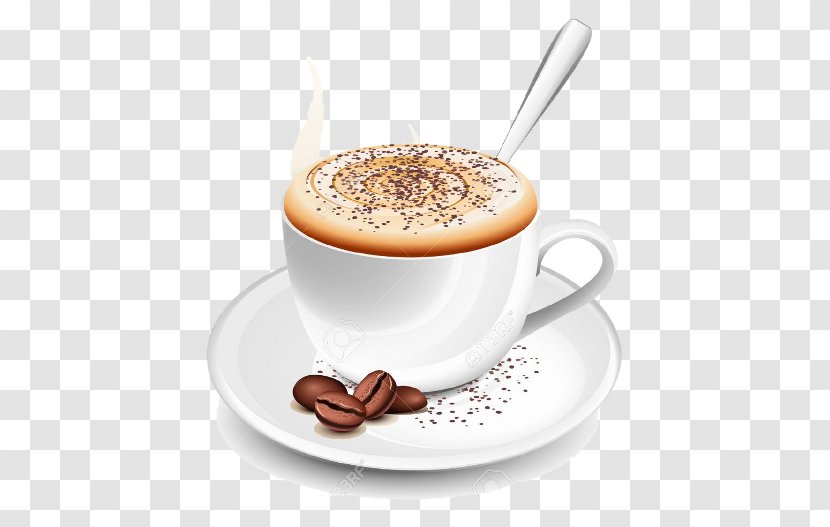 Cappuccino Cafe Coffee Latte Espresso - Mocaccino Transparent PNG