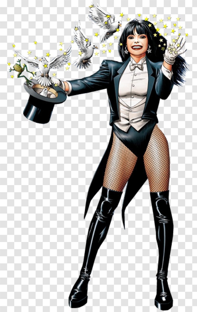 Zatanna Justice League DC Comics Comic Book - Flower - Superhero Background Transparent PNG