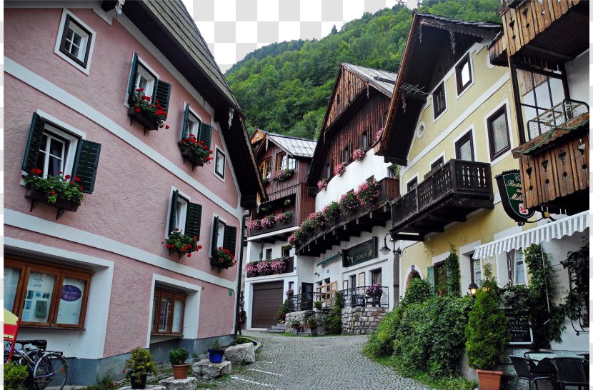 Hallstatt Salzburg Innsbruck Hall In Tirol Town - Mixed Use - Austria Eight Transparent PNG