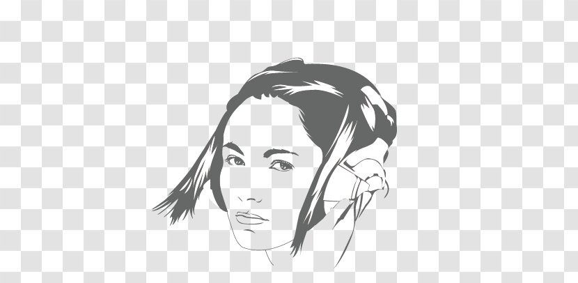 Adobe Illustrator Drawing Paintbrush Video Clip - Cartoon - Girls Avatar Transparent PNG
