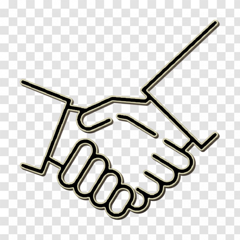 Handshake Icon Agreement Business - Thumb - Finger Transparent PNG