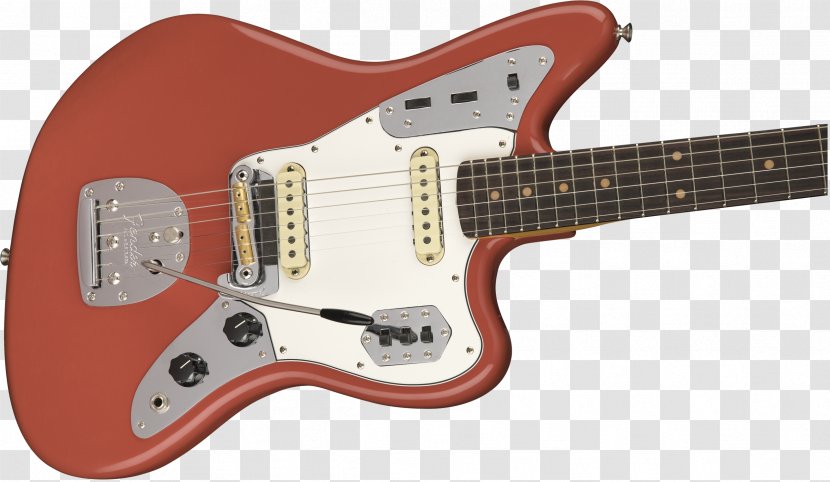 Acoustic-electric Guitar Fender '60s Jaguar Lacquer Electric Musical Instruments Corporation - Acoustic Transparent PNG
