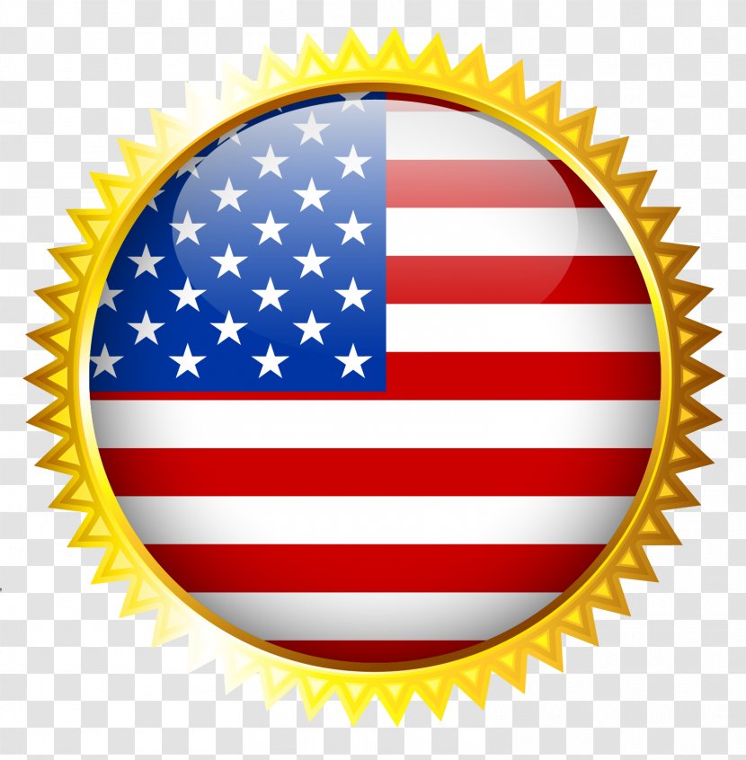 Ribbon Award Prize Gold Medal Clip Art - Desktop Environment - United States Flag Decoration Clipart Picture Transparent PNG