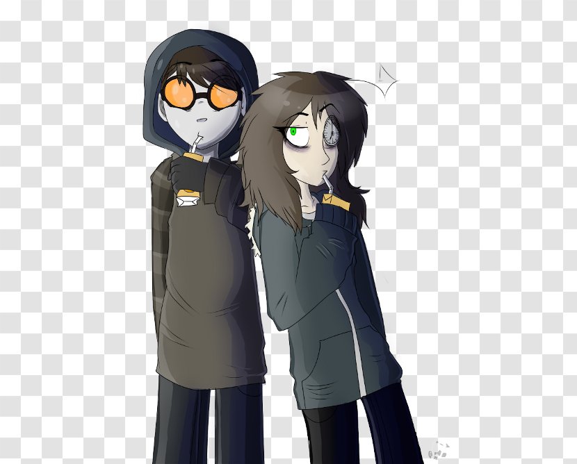 Creepypasta Slenderman Jeff The Killer Drawing Polybius - Watercolor - Cartoon Transparent PNG