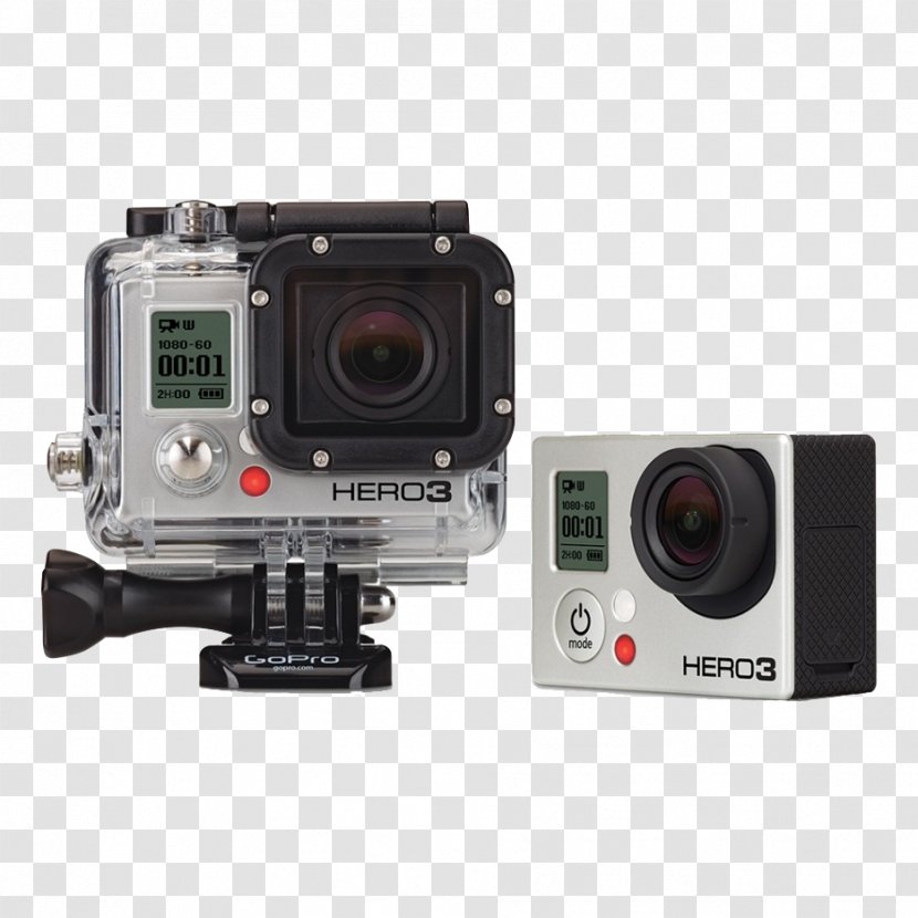 GoPro HERO3 Black Edition Action Camera - Hardware Transparent PNG