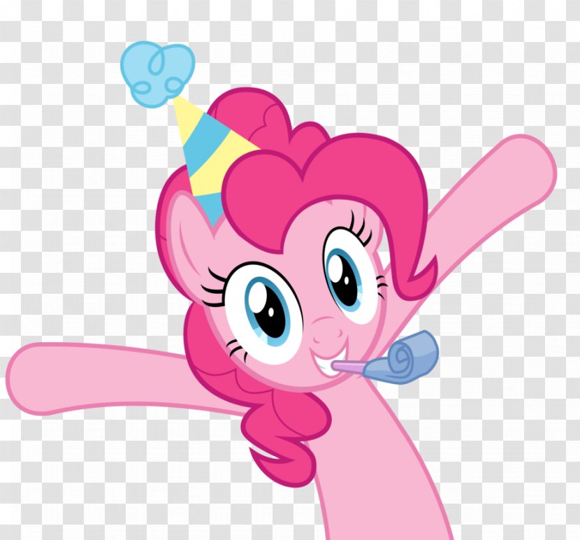 Pinkie Pie Rainbow Dash Pony Applejack Rarity - Watercolor - My Little Birthday Transparent PNG