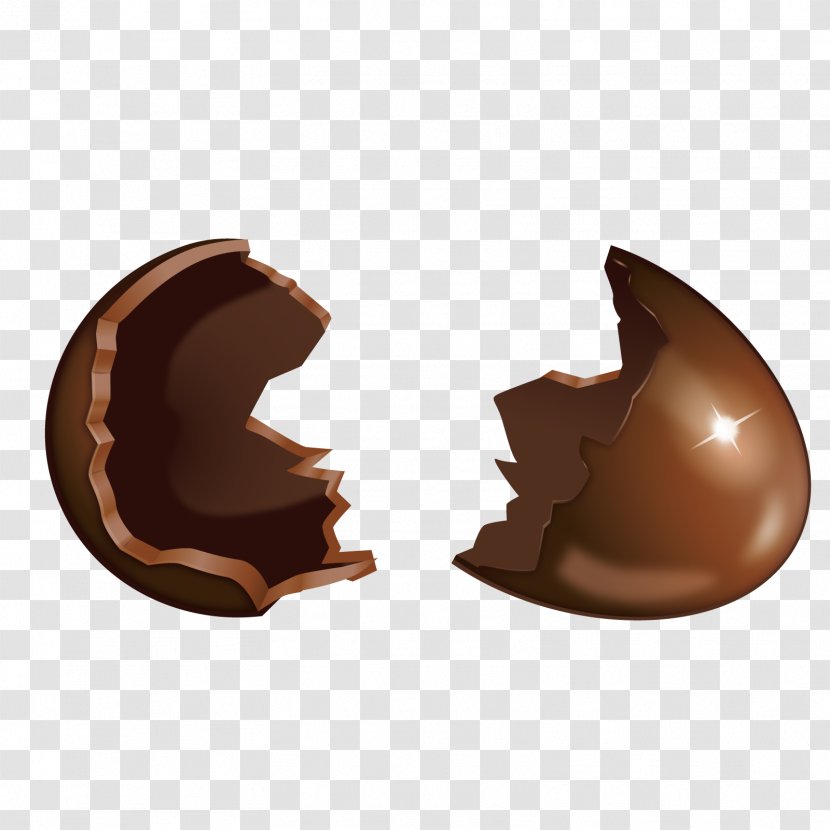 Chocolate Cake Praline Chip Cookie - Brown - Vector Transparent PNG
