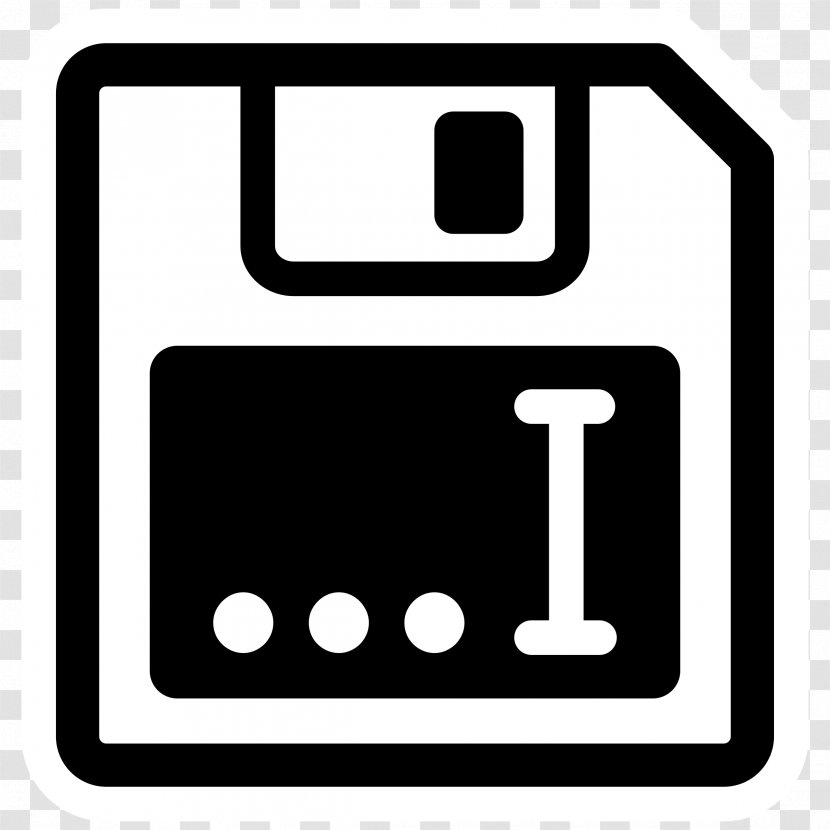 Download Floppy Disk Clip Art - Rectangle - Computer Transparent PNG