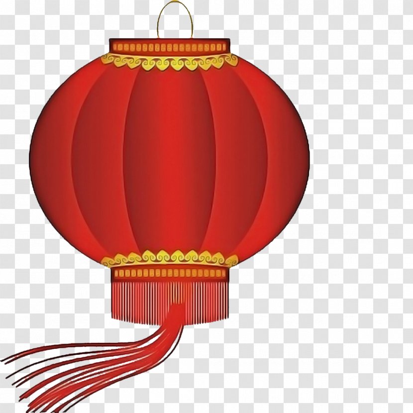 Chinese New Year Red Background - Midautumn Festival - Sconce Holiday Ornament Transparent PNG