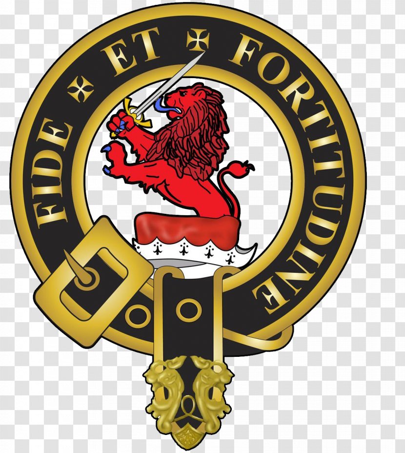 Scottish Crest Badge Clan Farquharson Chief - Sept - Family Transparent PNG