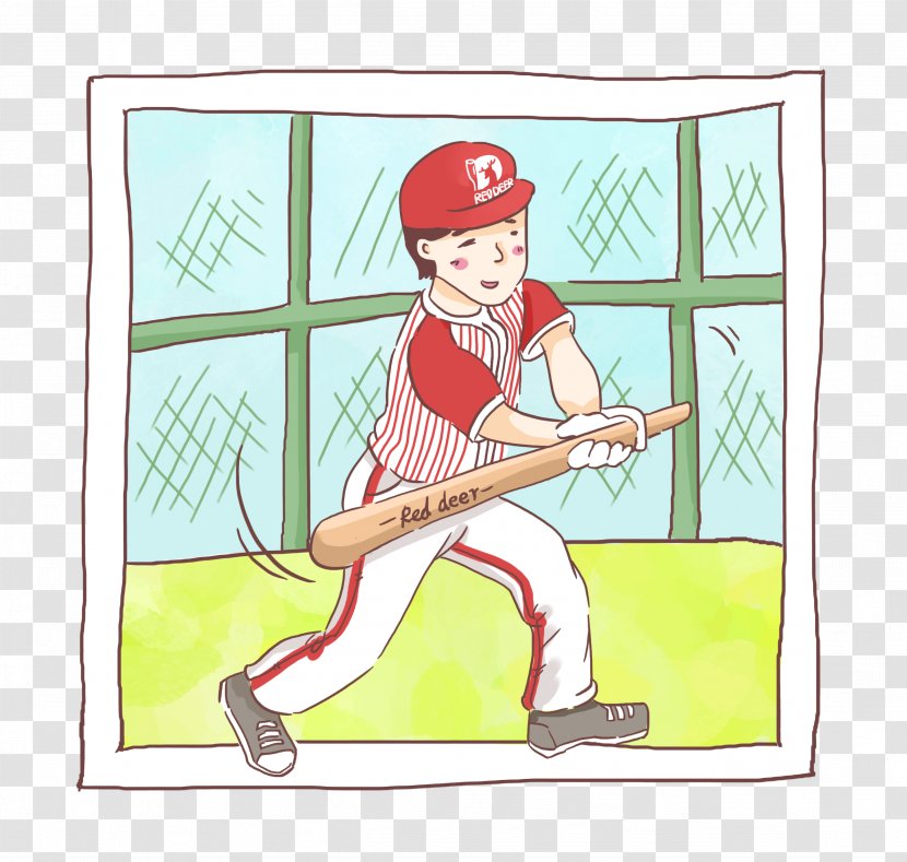 Illustration Clip Art Human Behavior Headgear - Fictional Character - Baseball Transparent PNG