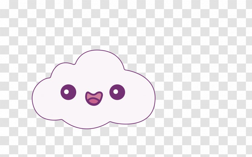 Mammal Product Eye Desktop Wallpaper Character - Violet - Batata Border Transparent PNG