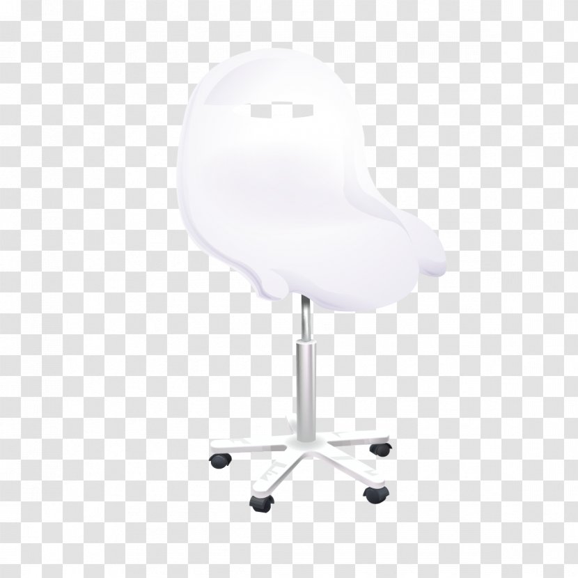 Office Chair Table Plastic - White Transparent PNG