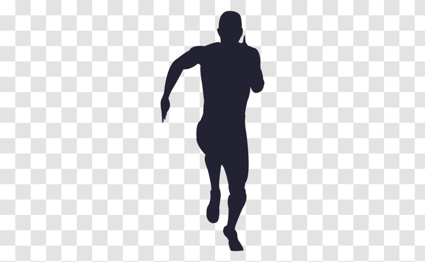 Silhouette Male Running Sport - Personal Protective Equipment - Man Transparent PNG