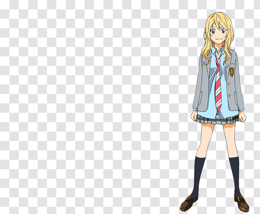 Kaori Kousei Cosplay Your Lie In April Costume - Heart - Introduction Transparent PNG