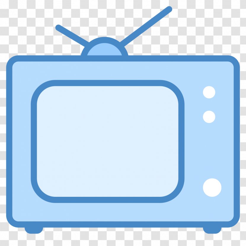 Retro Television Network Show Clip Art - Azure - Icon Transparent PNG