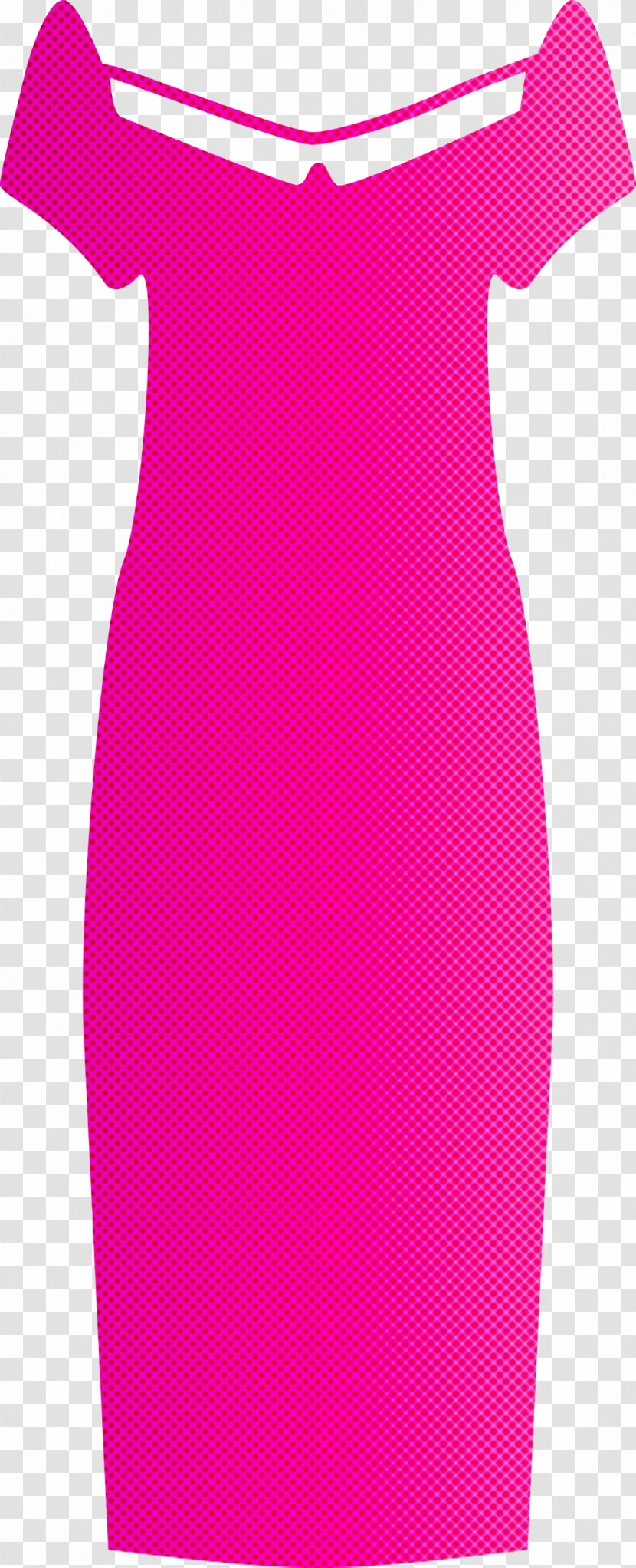 Pink Clothing Pencil Skirt Magenta Dress Transparent PNG